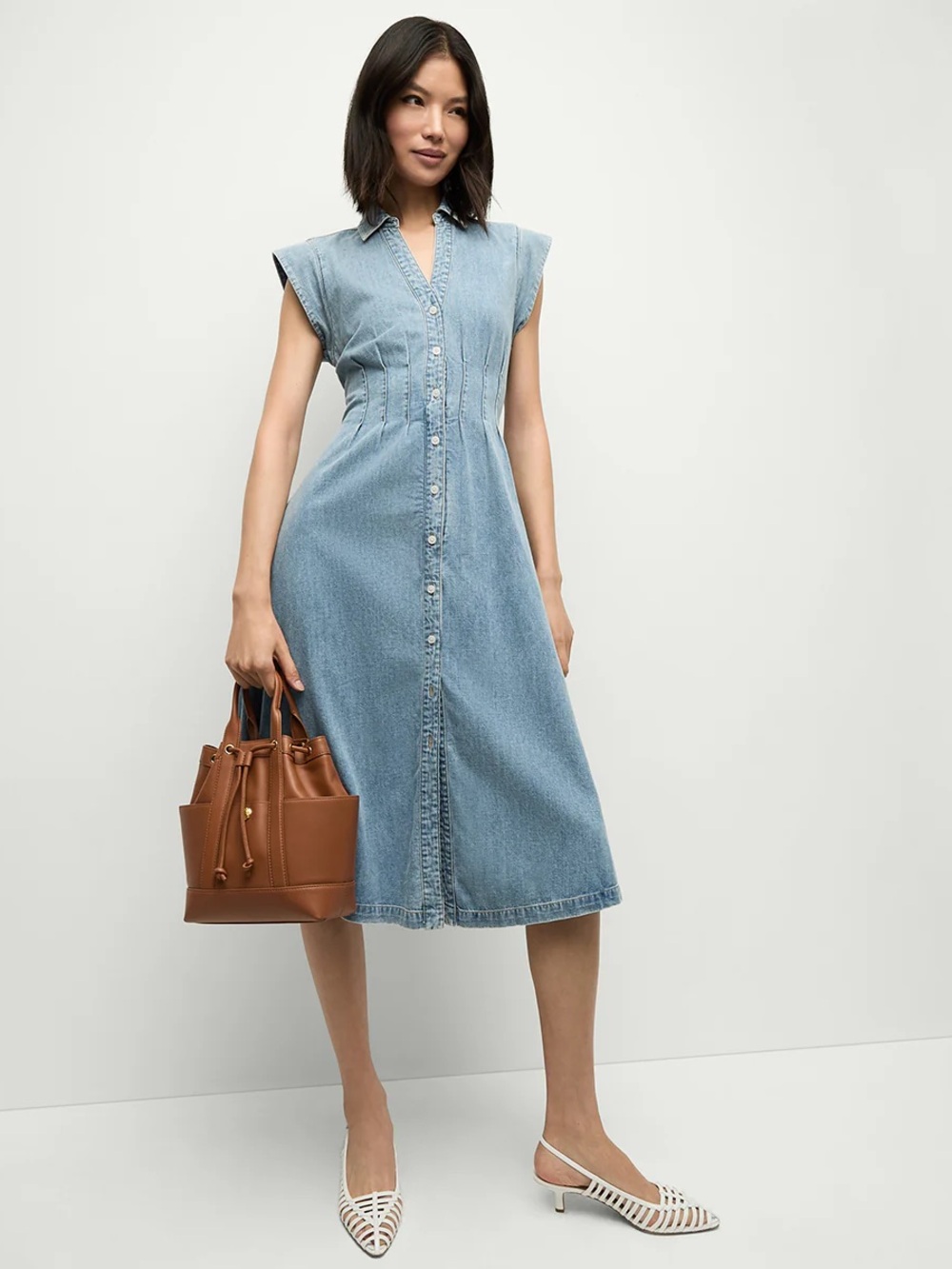 Veronica Beard Ruben Midi Dress - Picture 7 of 16